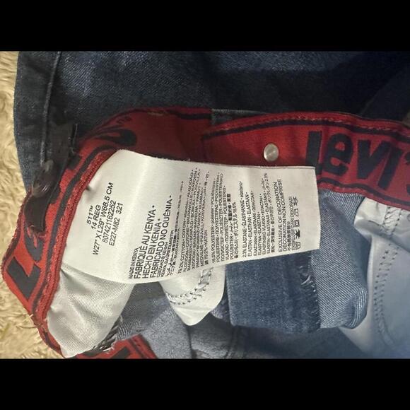 Vintage-inspired classic Levi's 511 Slim fit jeans Size 14 Reg (27 x 29) - Picture 5 of 8